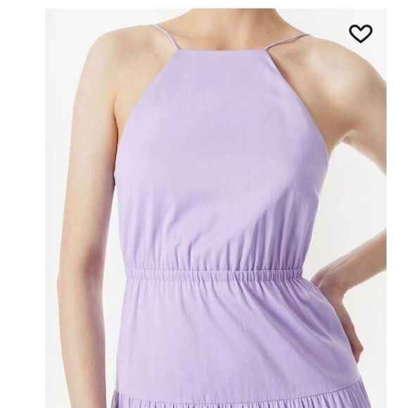 Alice + Olivia Hartley Tie Back Midi Dress - Picture 4 of 10